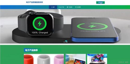 基于SpringBoot的電子產品質量監(jiān)督系統設計與實現